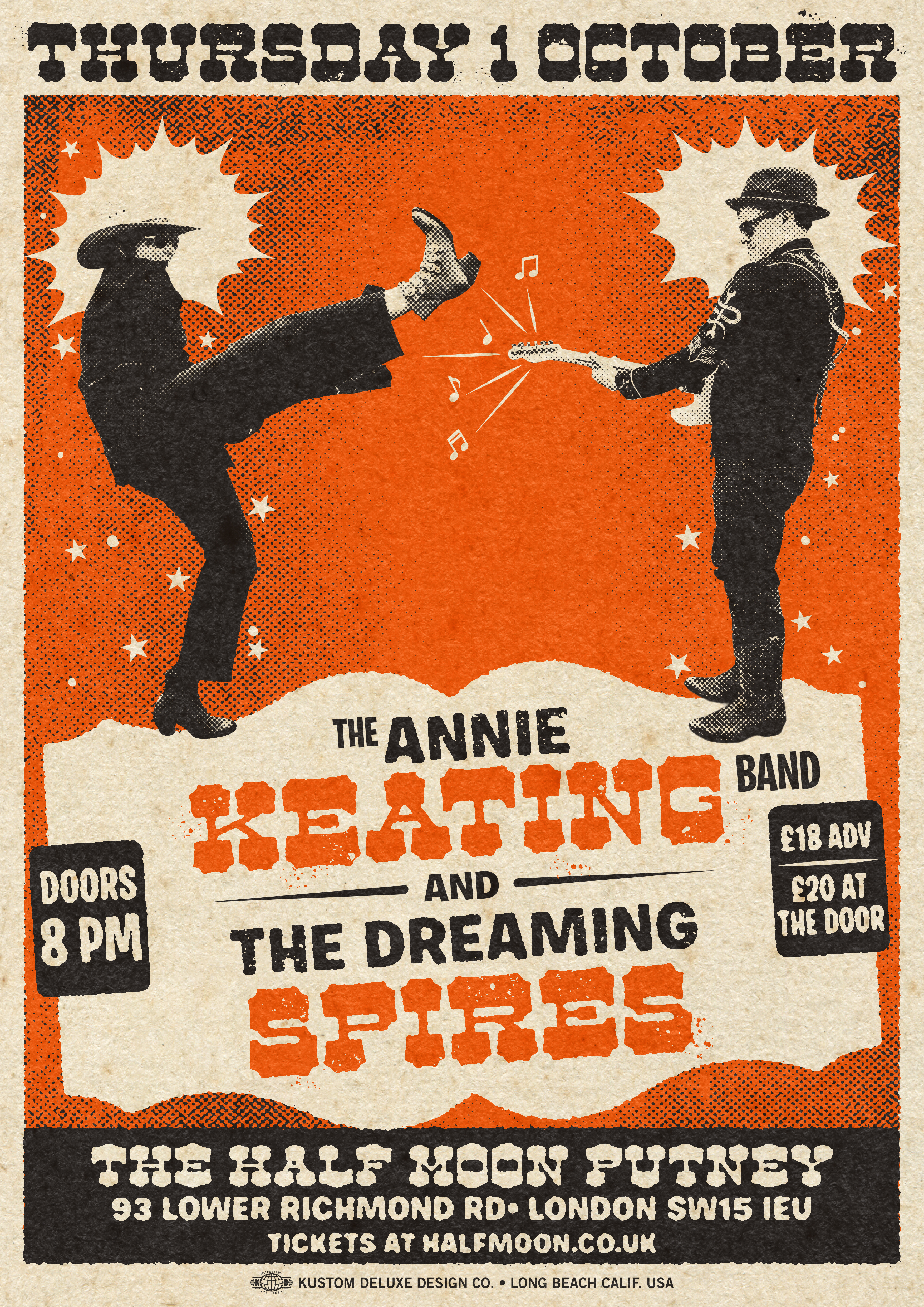 The Annie Keating Band & The Dreaming Spires - Double Headline Tour