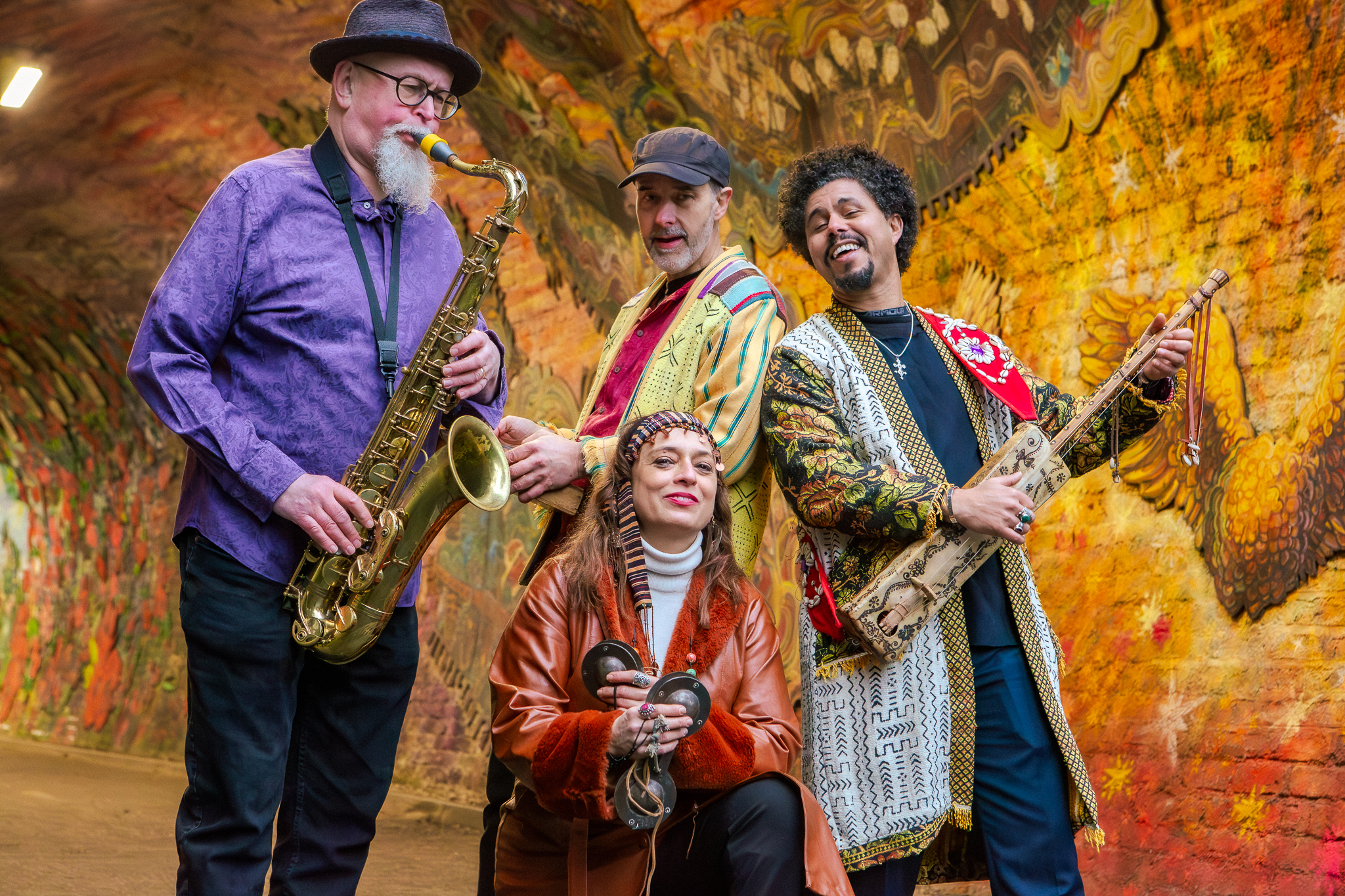 Gnawa Trance Fusion at The Glad Cafe, Glasgow on