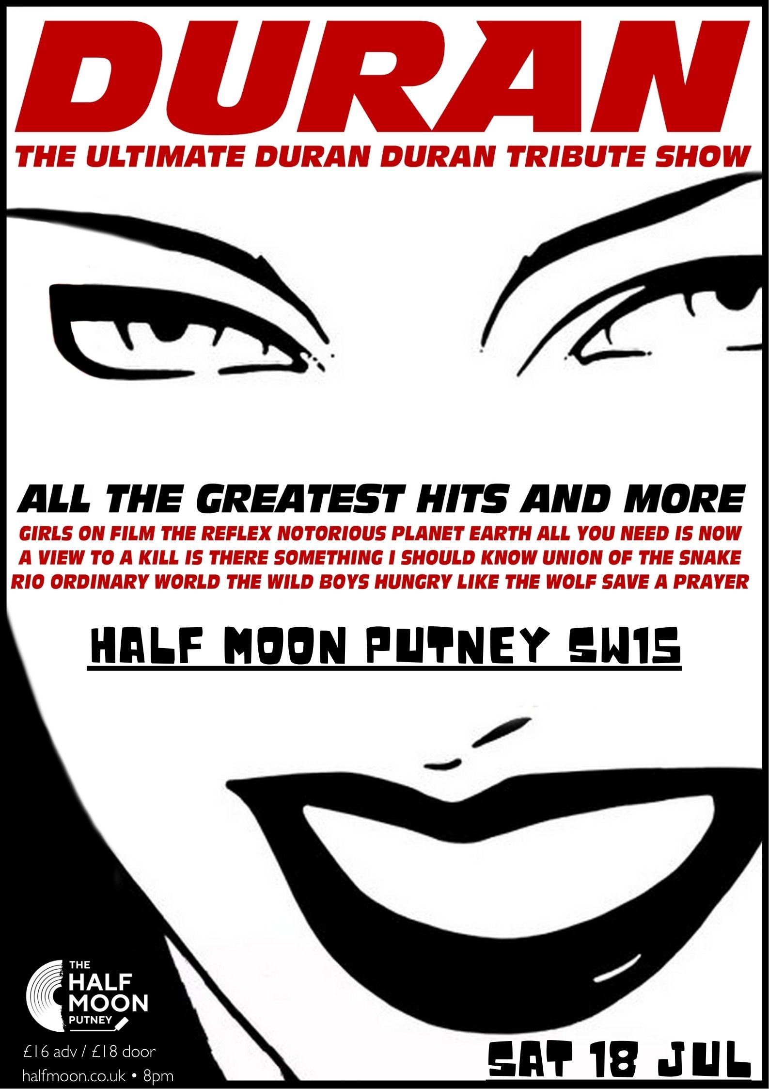 Duran: The UK's Premier Duran Duran Tribute