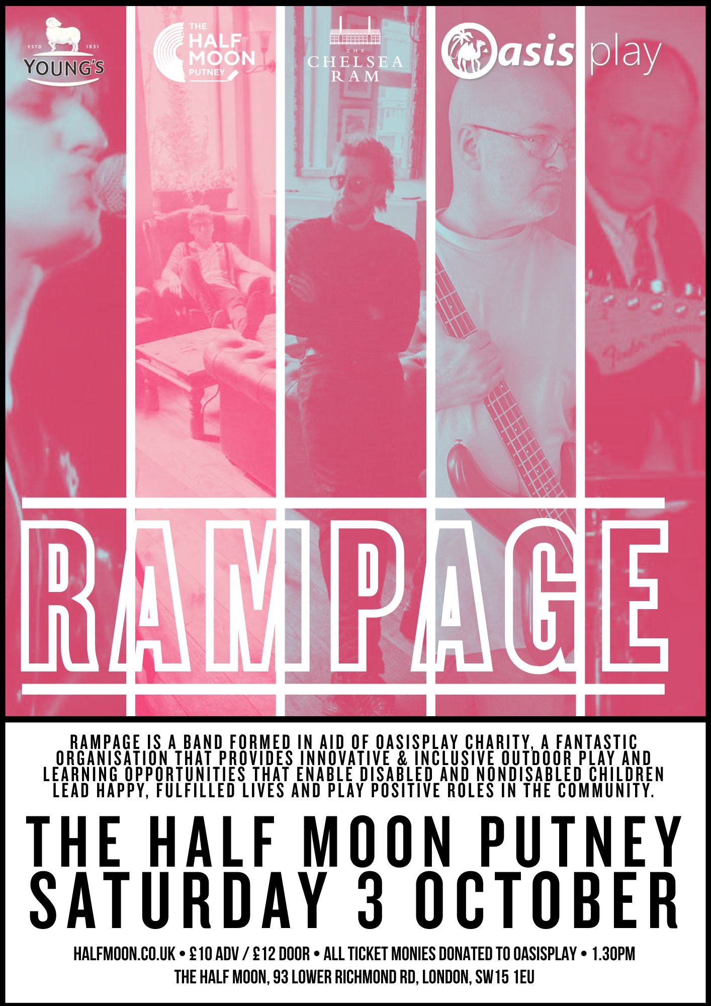 Rampage: Charity Fundraiser For Oasisplay