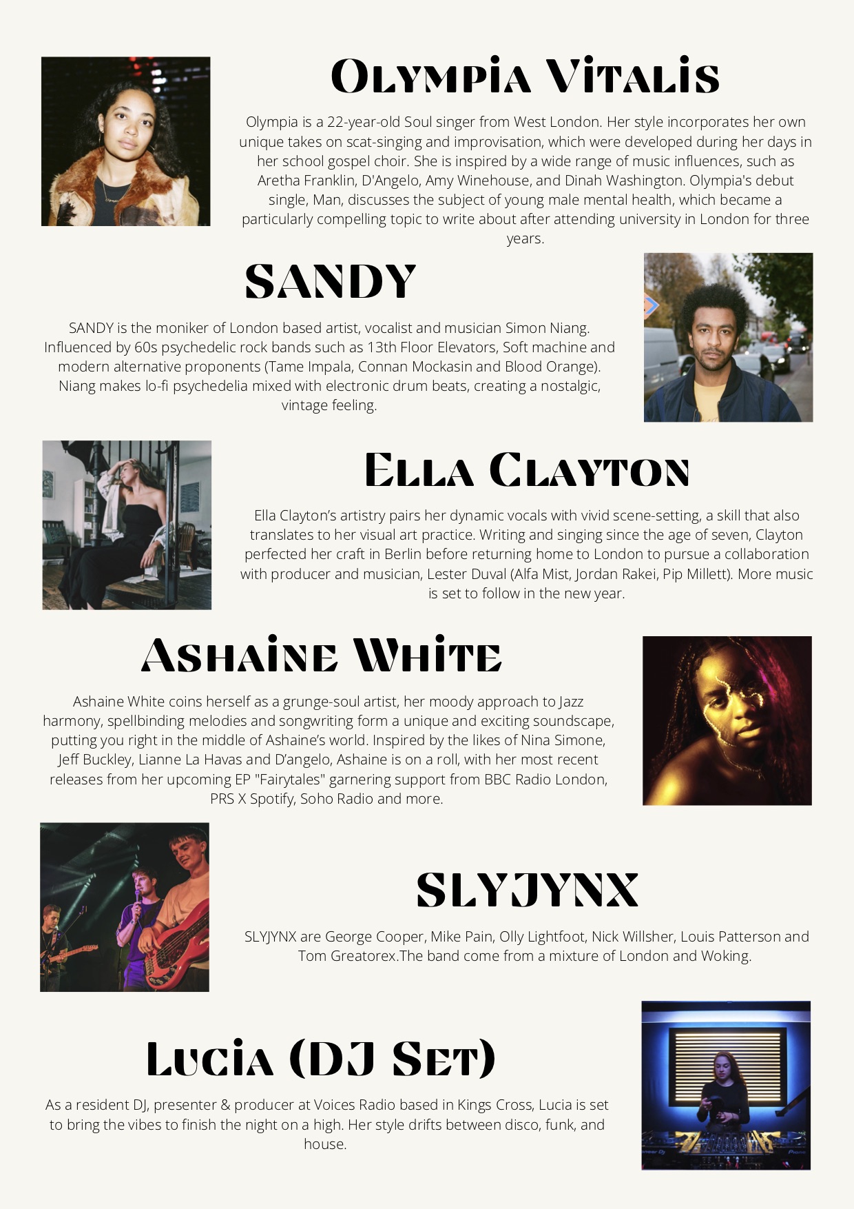 Clayton Christmas Concert 2022 A Night At The Half Moon - Charity Concert In Support Of Student Minds And  Shout 85258 At Half Moon - Putney, London On 24 Feb 2022