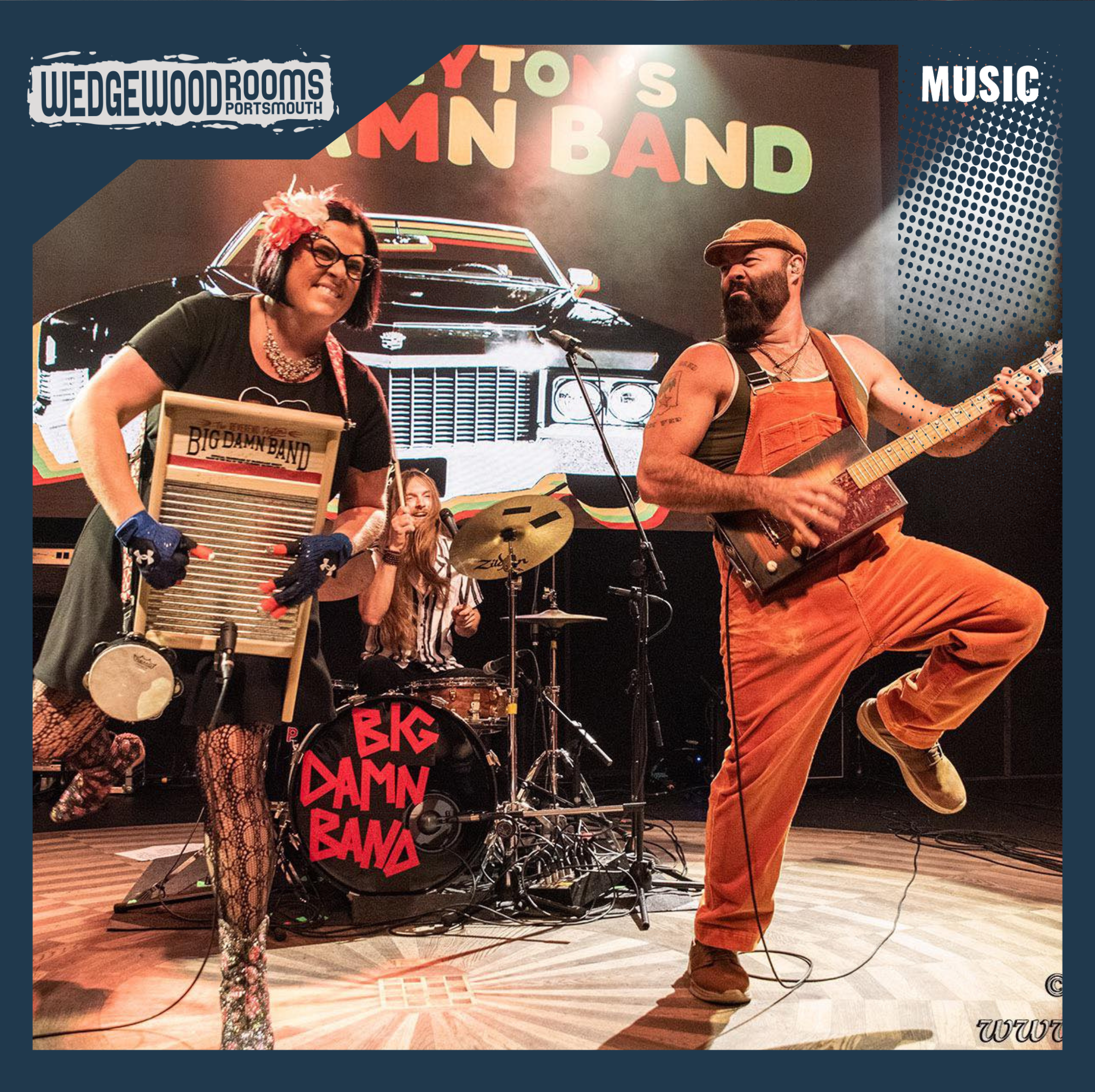 THE REVEREND PEYTON'S BIG DAMN BAND at The Wedgewood Rooms, Portsmouth on 11 Oct 2026
